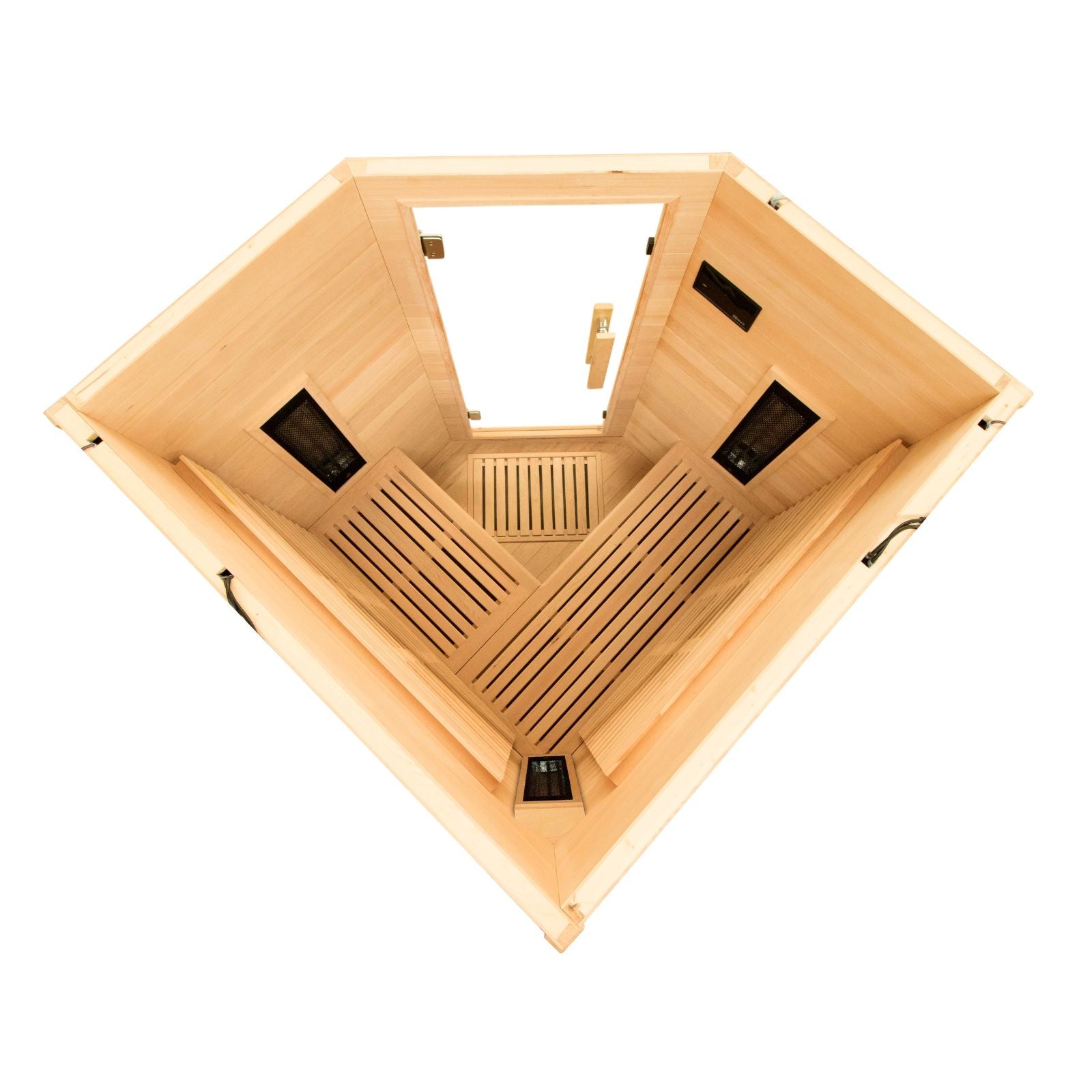 Infrarotsauna für 3/4 Personen - Holl's PureWave 3C Evo