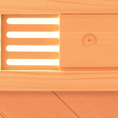 Infrarotsauna für 3/4 Personen - Holl's PureWave 3C Evo