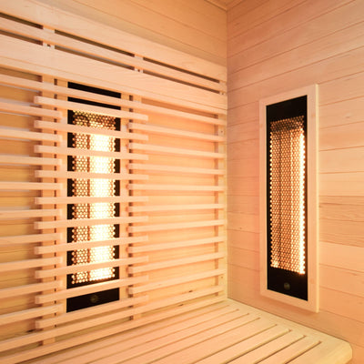 Infrarotsauna für 3/4 Personen - Holl's PureWave 3C Evo