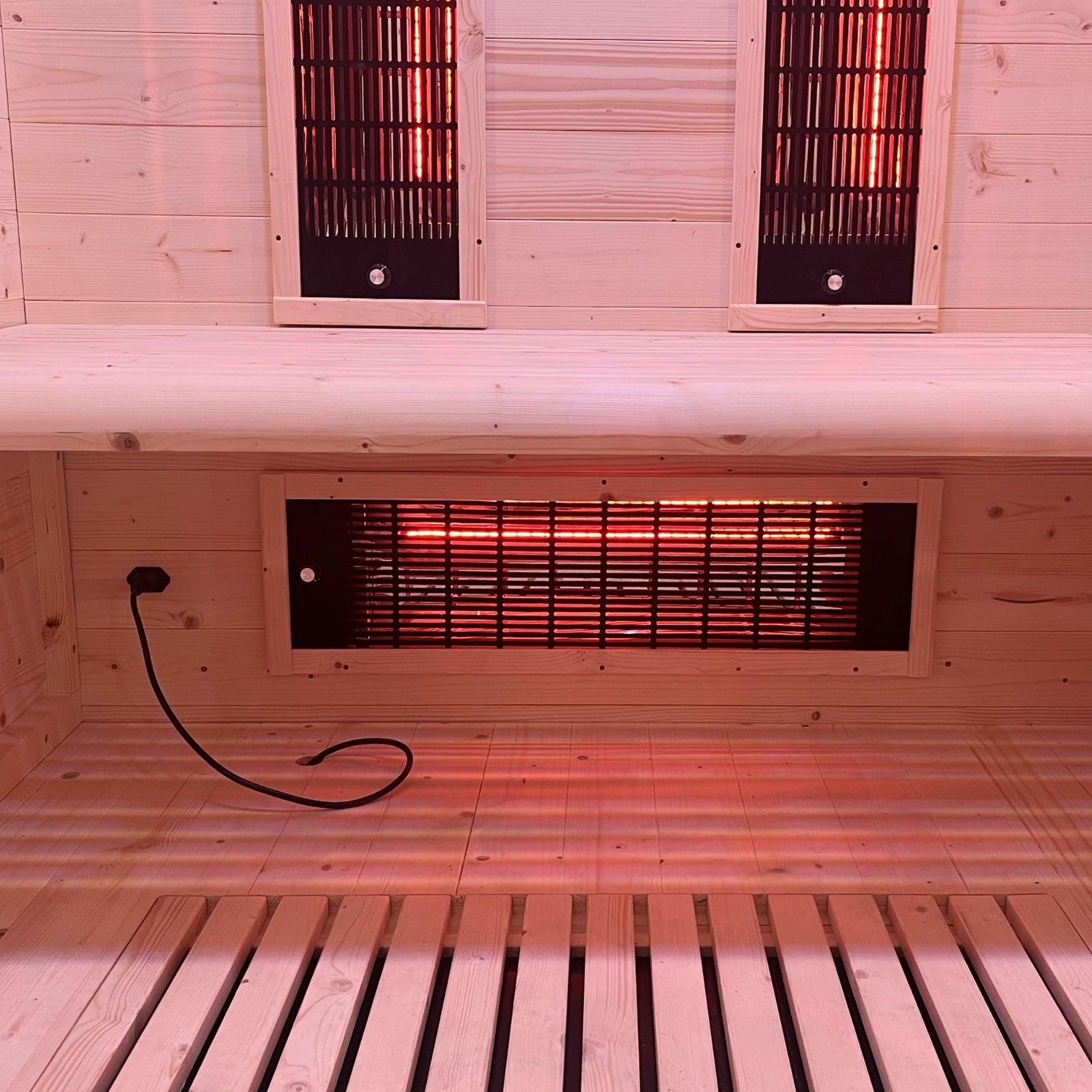 Hybrid-Kombisauna (Infrarot &amp; Dampf) für 2 Personen - Holl's Hybrid-Kombisauna