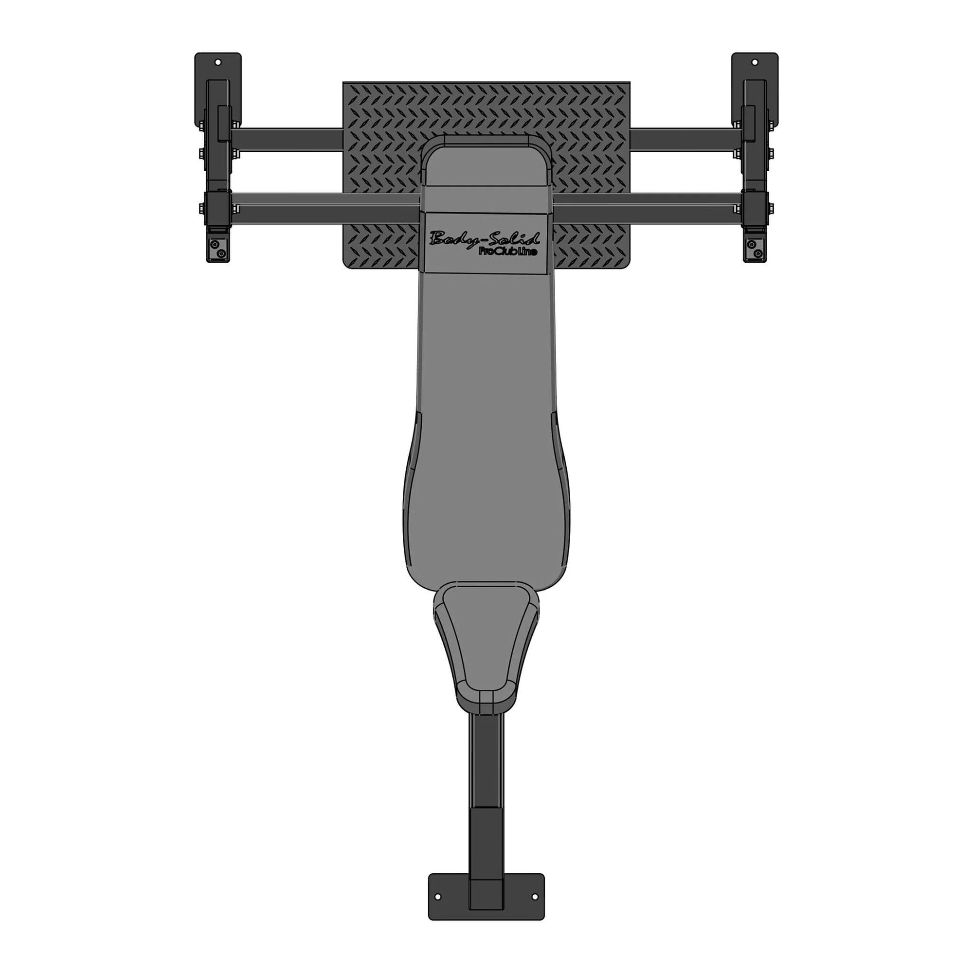 Schrägbankdrücken - Pro Clubline SOIB250