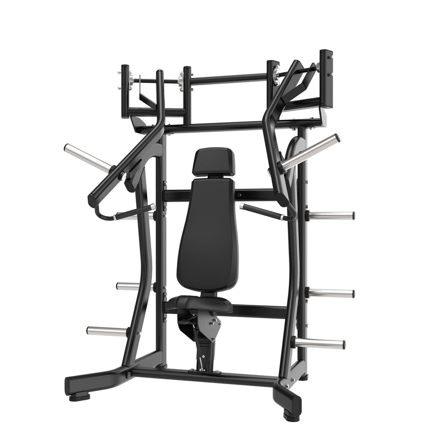 Schrägbank-Brustpresse - Evolve Fitness Prime Series PL-PR-001 mit Gewichtsscheiben