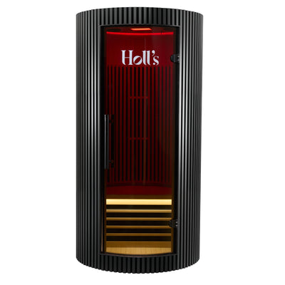 Infraroodsauna voor 1 persoon - Holl's Moon - Zwart