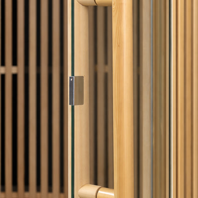 Infraroodsauna voor 1 persoon - Holl's Moon - Natuurlijk hout