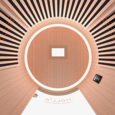 Infraroodsauna voor 1 persoon - Holl's Moon - Zwart
