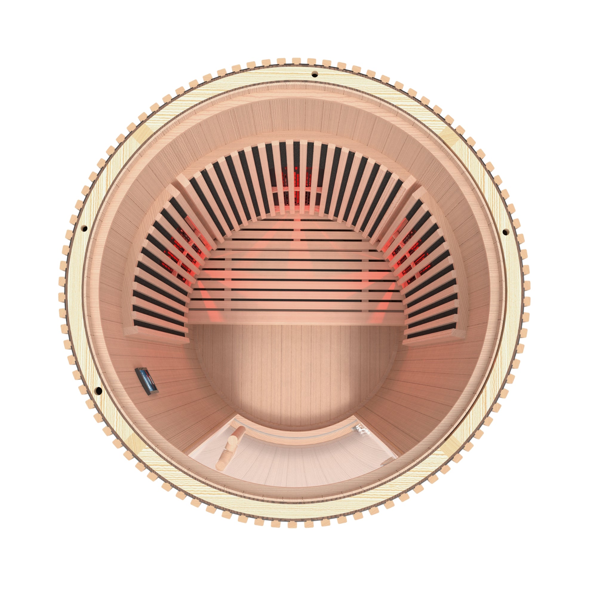 Infraroodsauna voor 1 persoon - Holl's Moon - Zwart