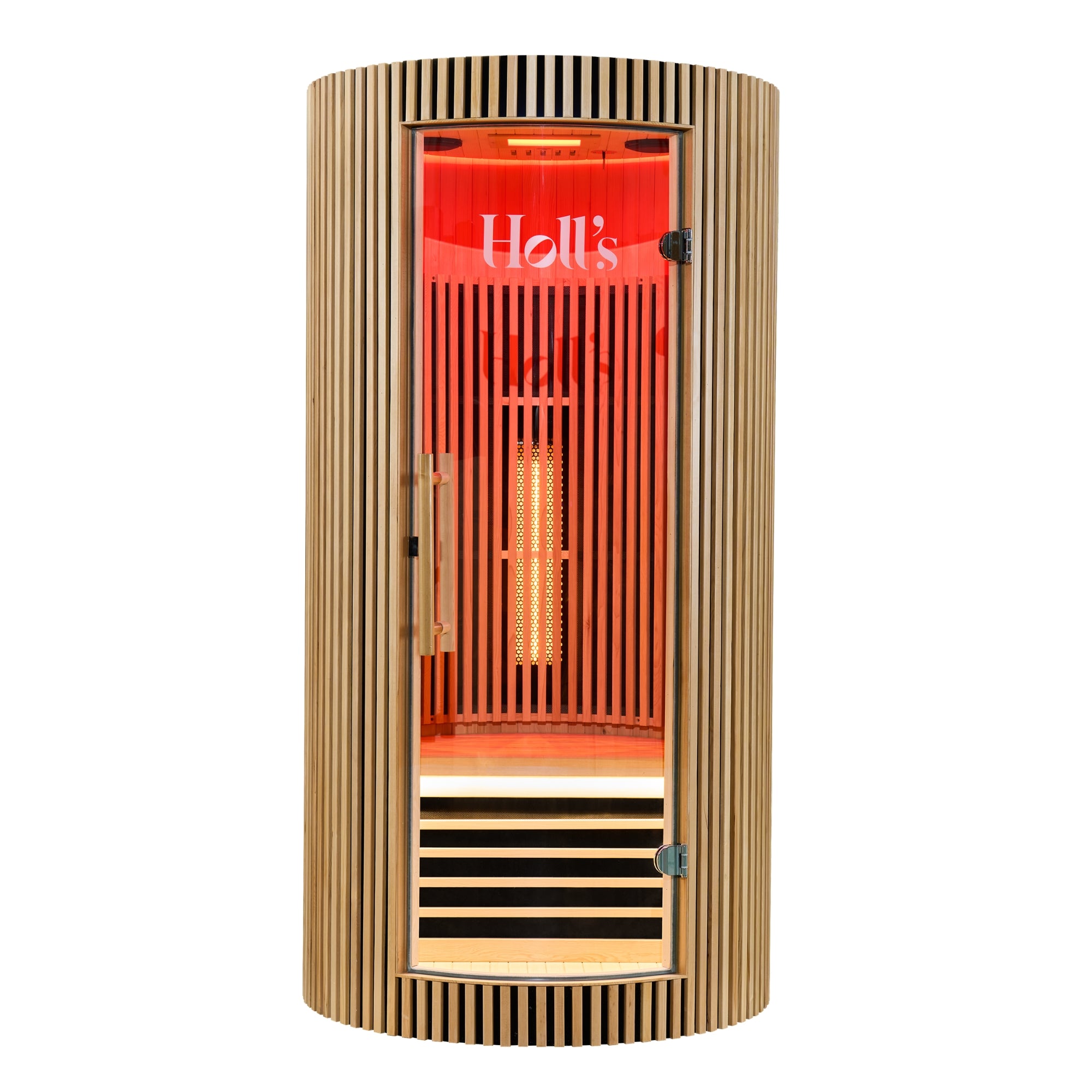 Infraroodsauna voor 1 persoon - Holl's Moon - Natuurlijk hout