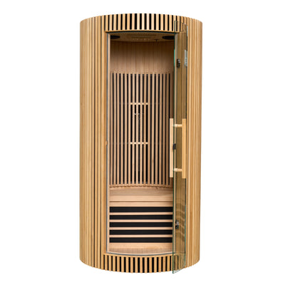 Infraroodsauna voor 1 persoon - Holl's Moon - Zwart
