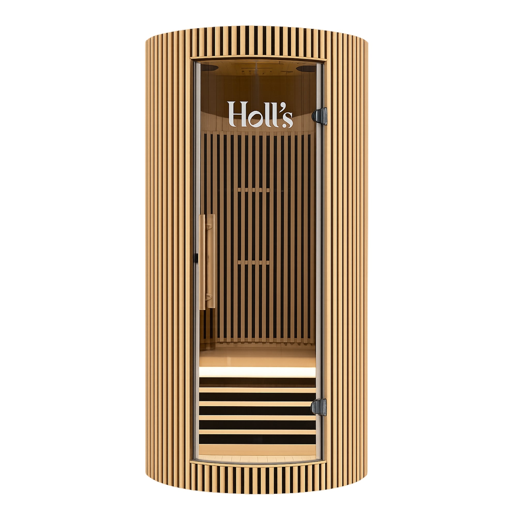 Infraroodsauna voor 1 persoon - Holl's Moon - Zwart