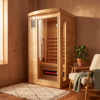 Infrarotsauna für 2 Personen - Frankreich Sauna Apollon Quartz 2-Sitzer