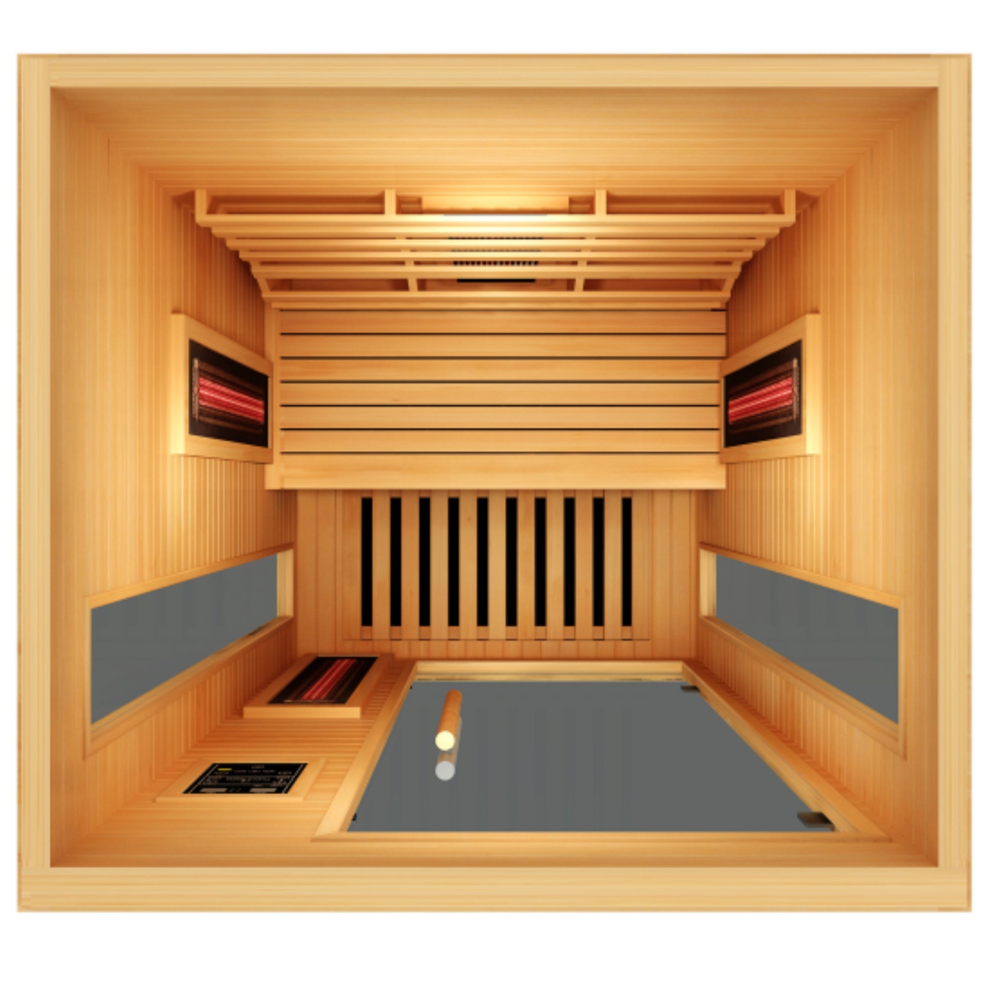 Infrarotsauna für 2 Personen - Frankreich Sauna Apollon Quartz 2-Sitzer