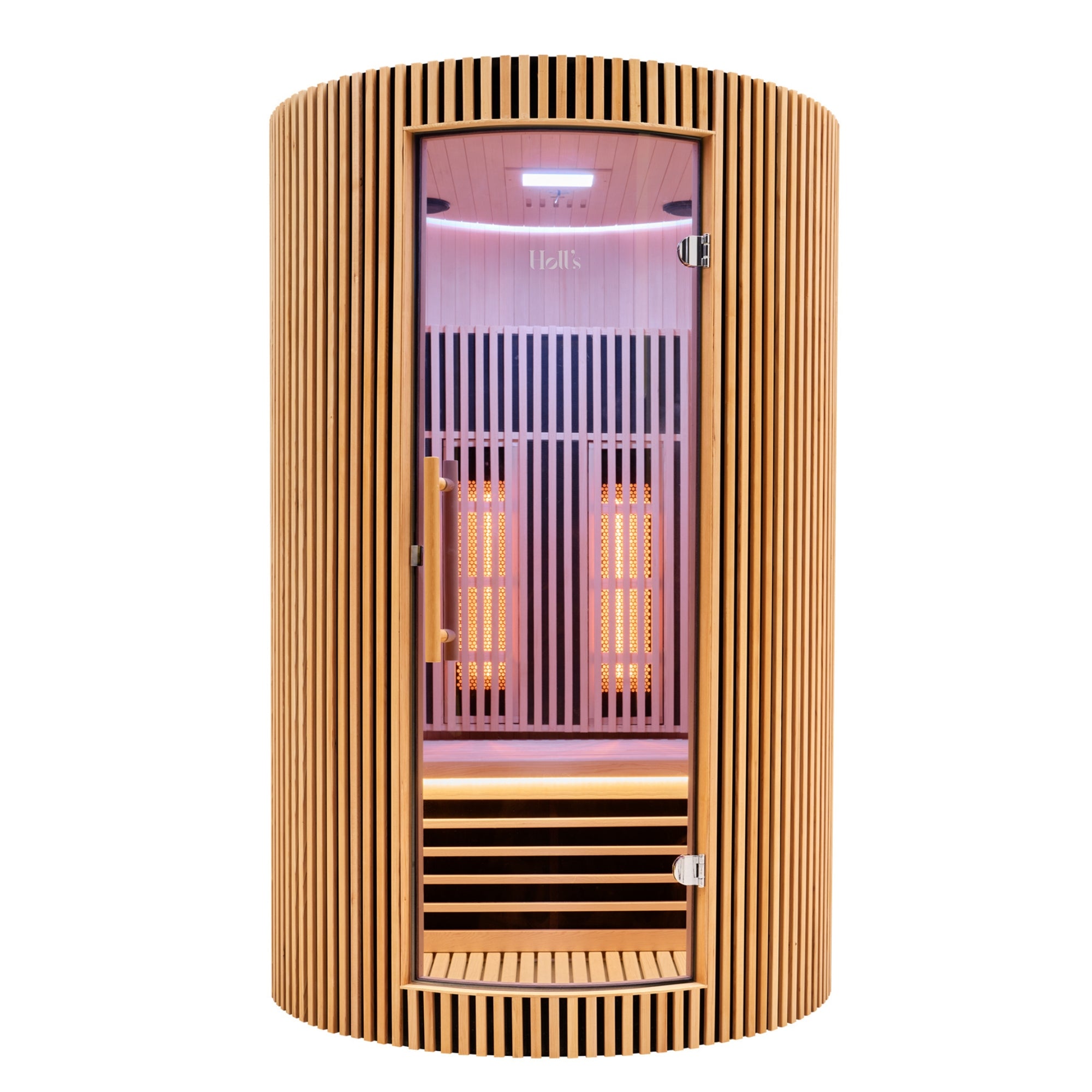 Infraroodsauna voor 2 personen - Holl's Moon - Natuurlijk hout