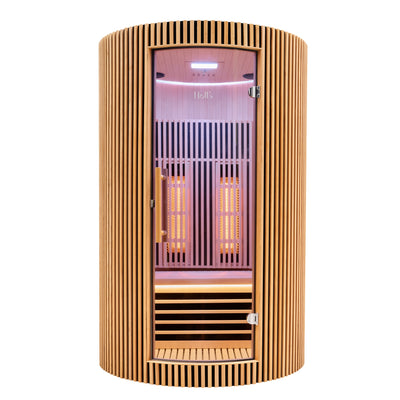 Infraroodsauna voor 2 personen - Holl's Moon - Natuurlijk hout