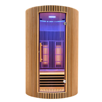 Infraroodsauna voor 2 personen - Holl's Moon - Natuurlijk hout