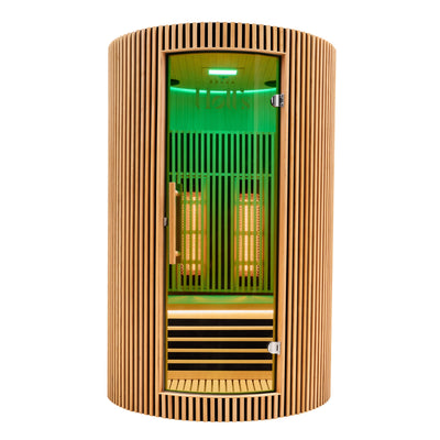 Infraroodsauna voor 2 personen - Holl's Moon - Natuurlijk hout
