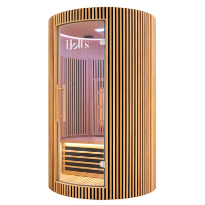 Infraroodsauna voor 2 personen - Holl's Moon - Natuurlijk hout