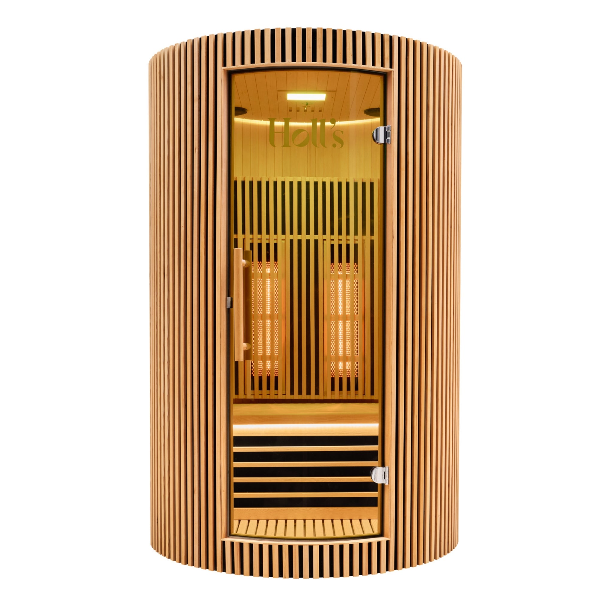 Infraroodsauna voor 2 personen - Holl's Moon - Natuurlijk hout