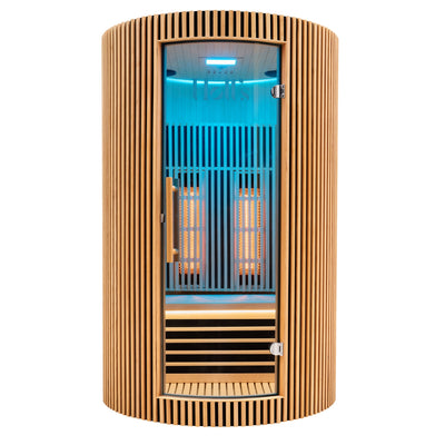 Infraroodsauna voor 2 personen - Holl's Moon - Natuurlijk hout
