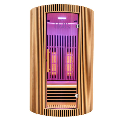 Infraroodsauna voor 2 personen - Holl's Moon - Natuurlijk hout