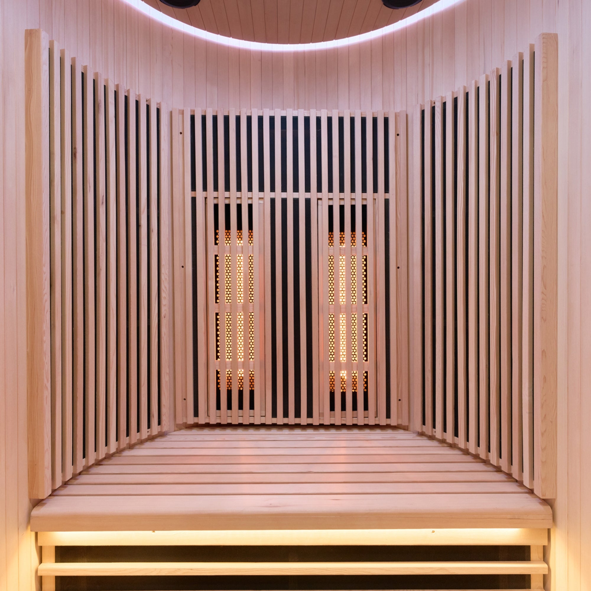 Infraroodsauna voor 2 personen - Holl's Moon - Natuurlijk hout