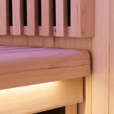 Infraroodsauna voor 2 personen - Holl's Moon - Natuurlijk hout