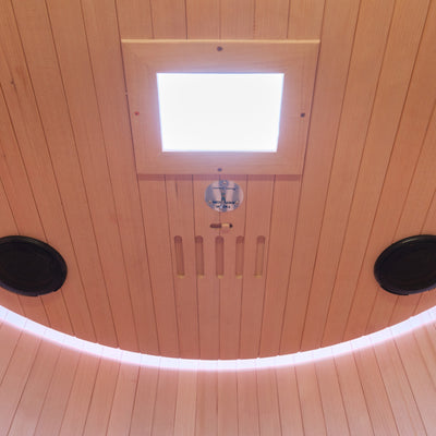 Infraroodsauna voor 2 personen - Holl's Moon - Natuurlijk hout