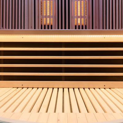 Infraroodsauna voor 2 personen - Holl's Moon - Natuurlijk hout