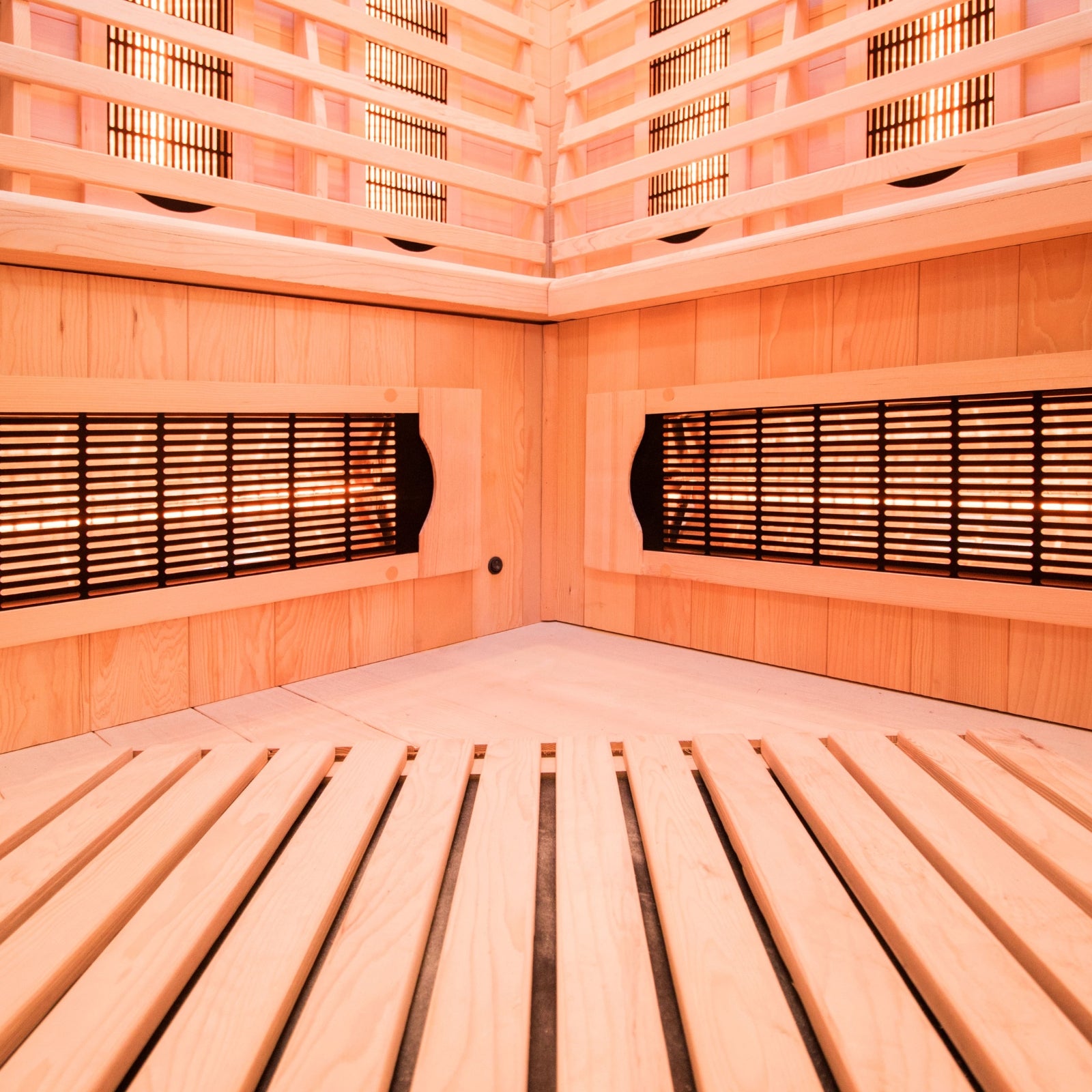 Infrarot-Ecksauna für 3 Personen - France Sauna Apollon Quartz 3-Sitzer