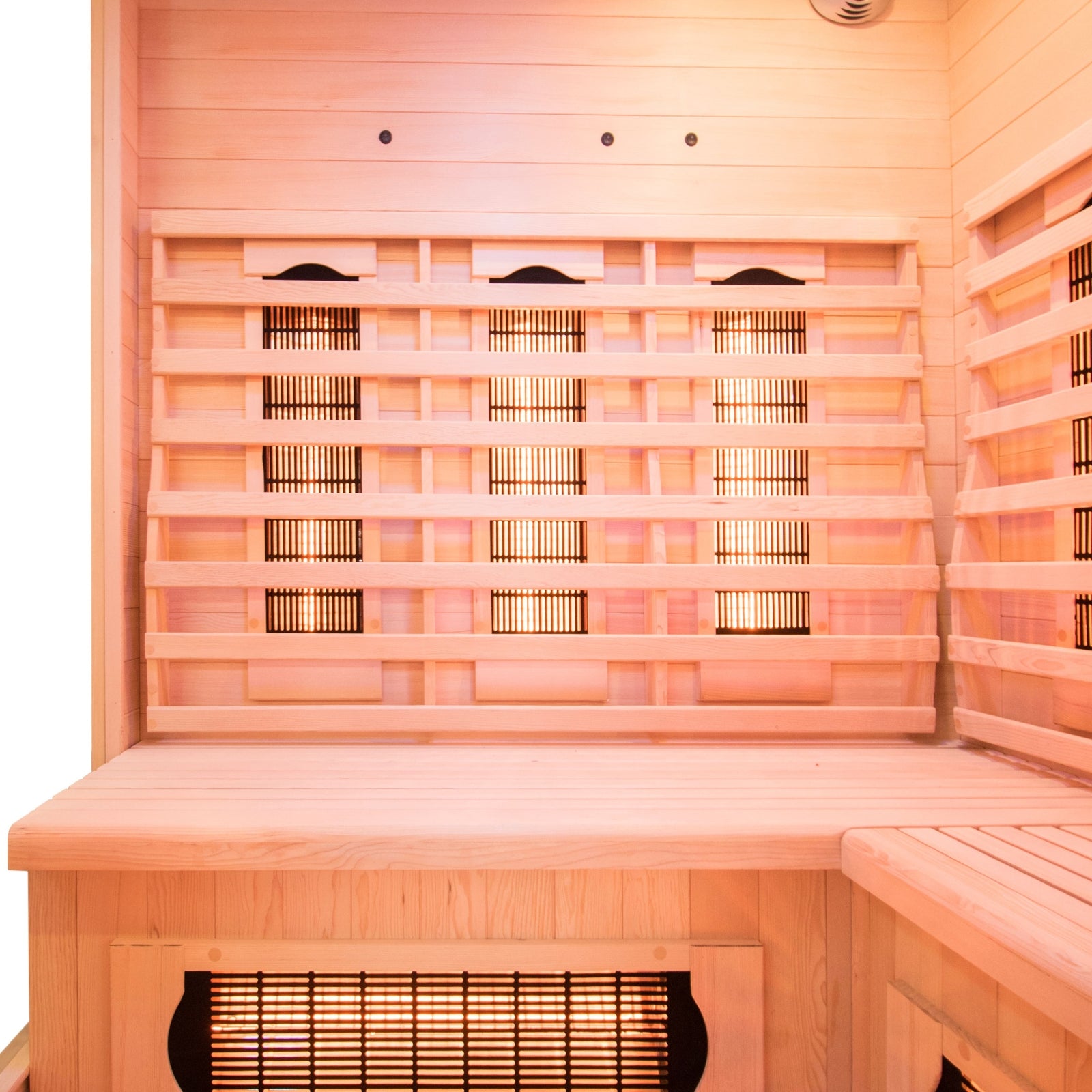 Infrarot-Ecksauna für 3 Personen - France Sauna Apollon Quartz 3-Sitzer