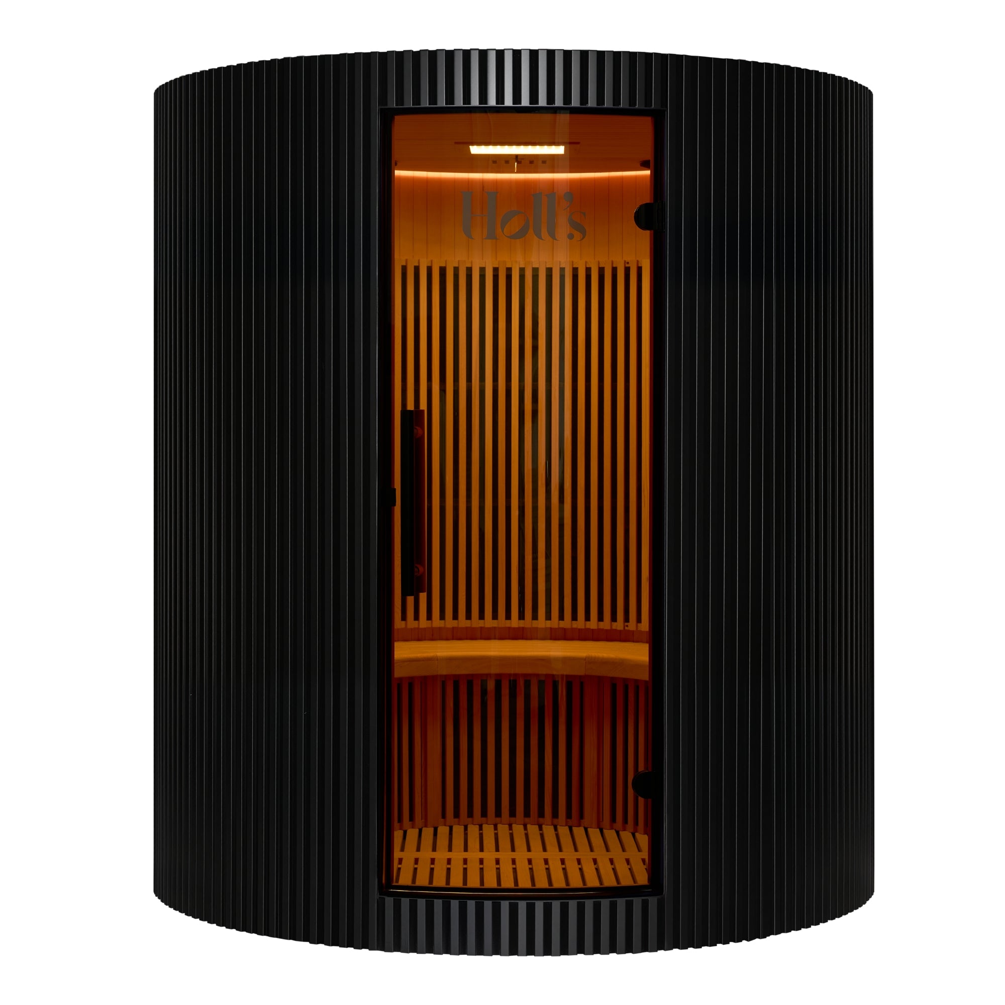 Infraroodsauna voor 4 personen - Holl's Moon - Zwart
