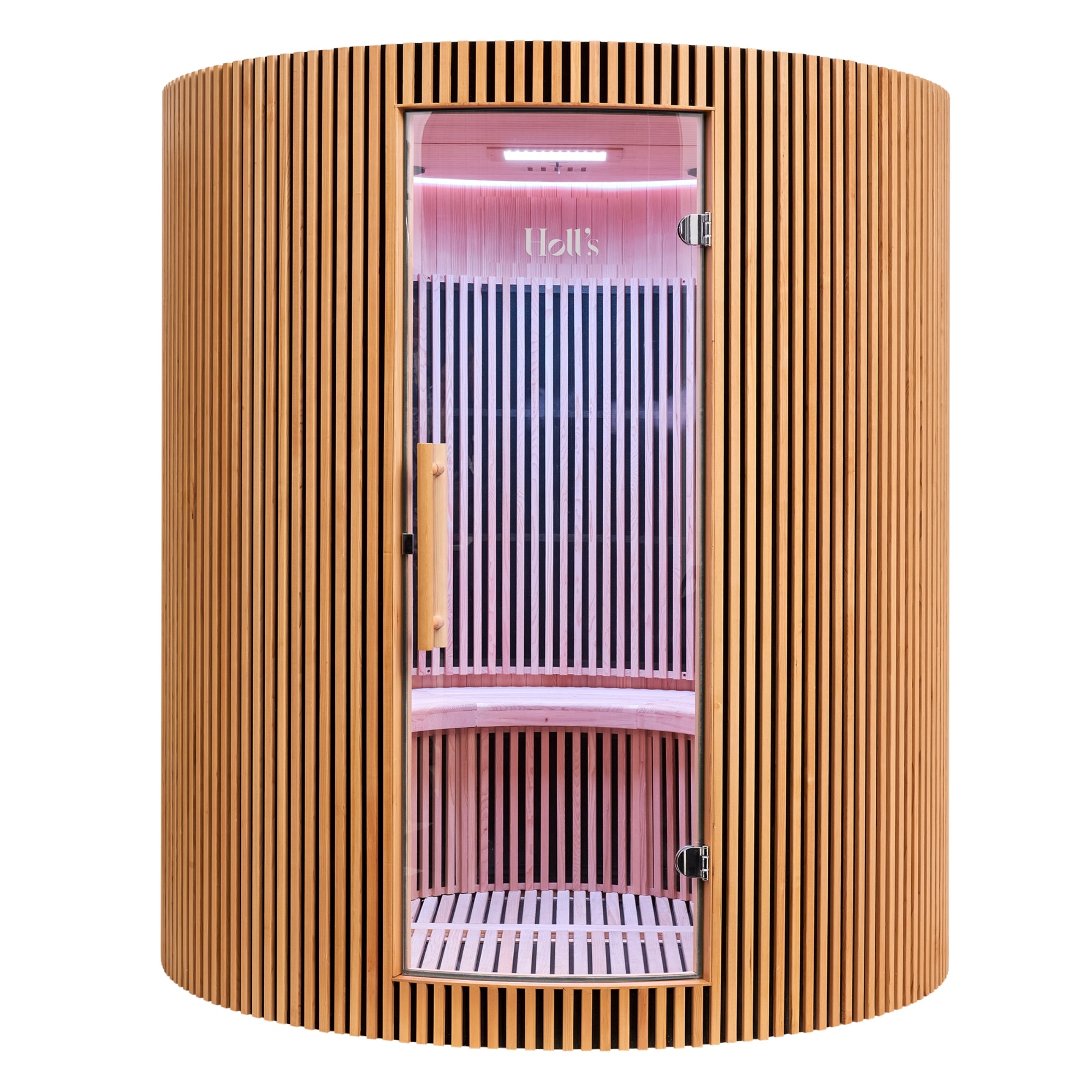 Infraroodsauna voor 4 personen - Holl's Moon - Natuurlijk hout