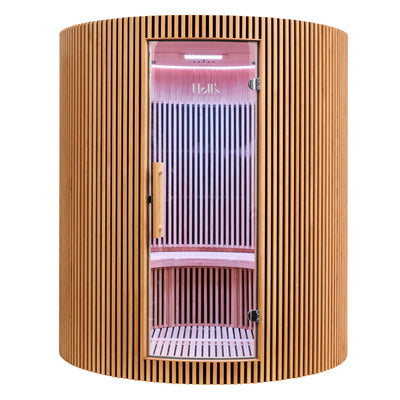 Infraroodsauna voor 4 personen - Holl's Moon - Natuurlijk hout