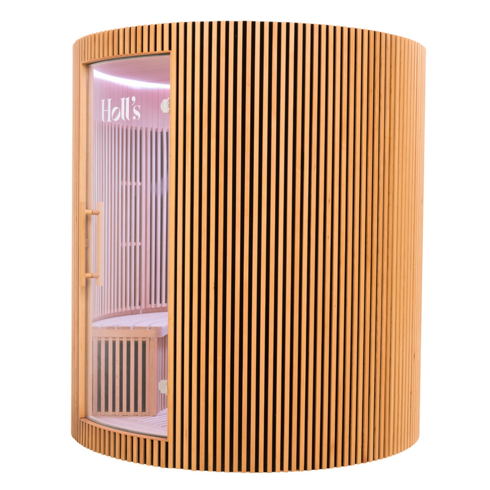 Infraroodsauna voor 4 personen - Holl's Moon - Natuurlijk hout