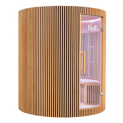 Infraroodsauna voor 4 personen - Holl's Moon - Natuurlijk hout