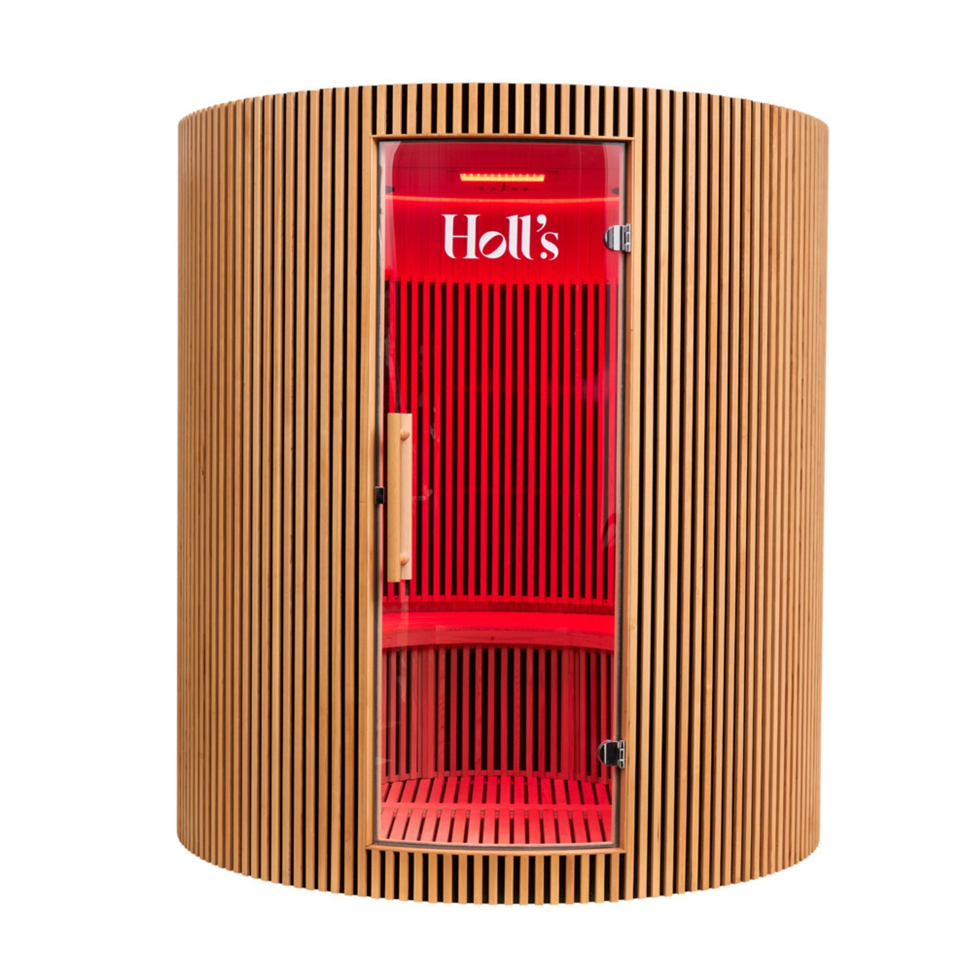 Infraroodsauna voor 4 personen - Holl's Moon - Natuurlijk hout