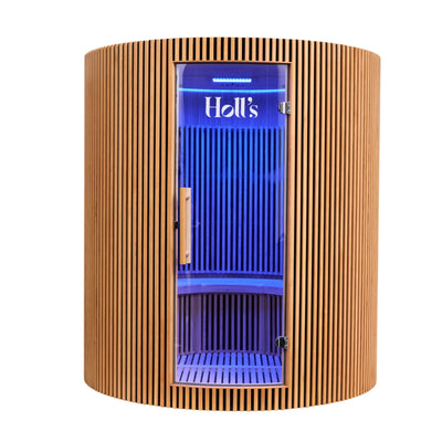 Infraroodsauna voor 4 personen - Holl's Moon - Natuurlijk hout