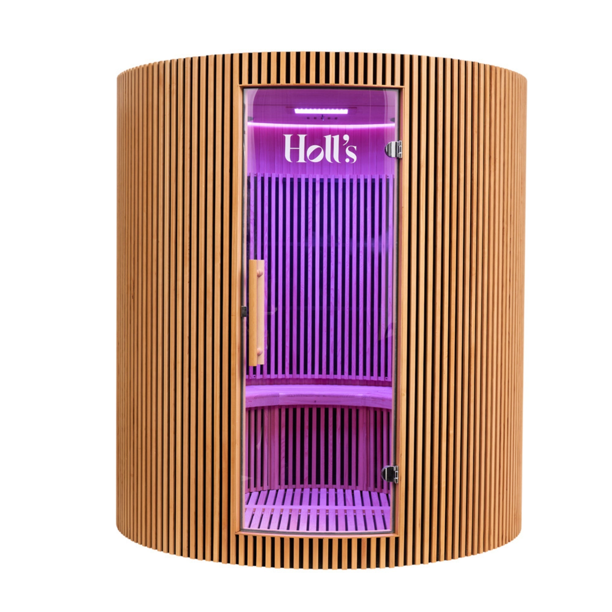 Infraroodsauna voor 4 personen - Holl's Moon - Natuurlijk hout