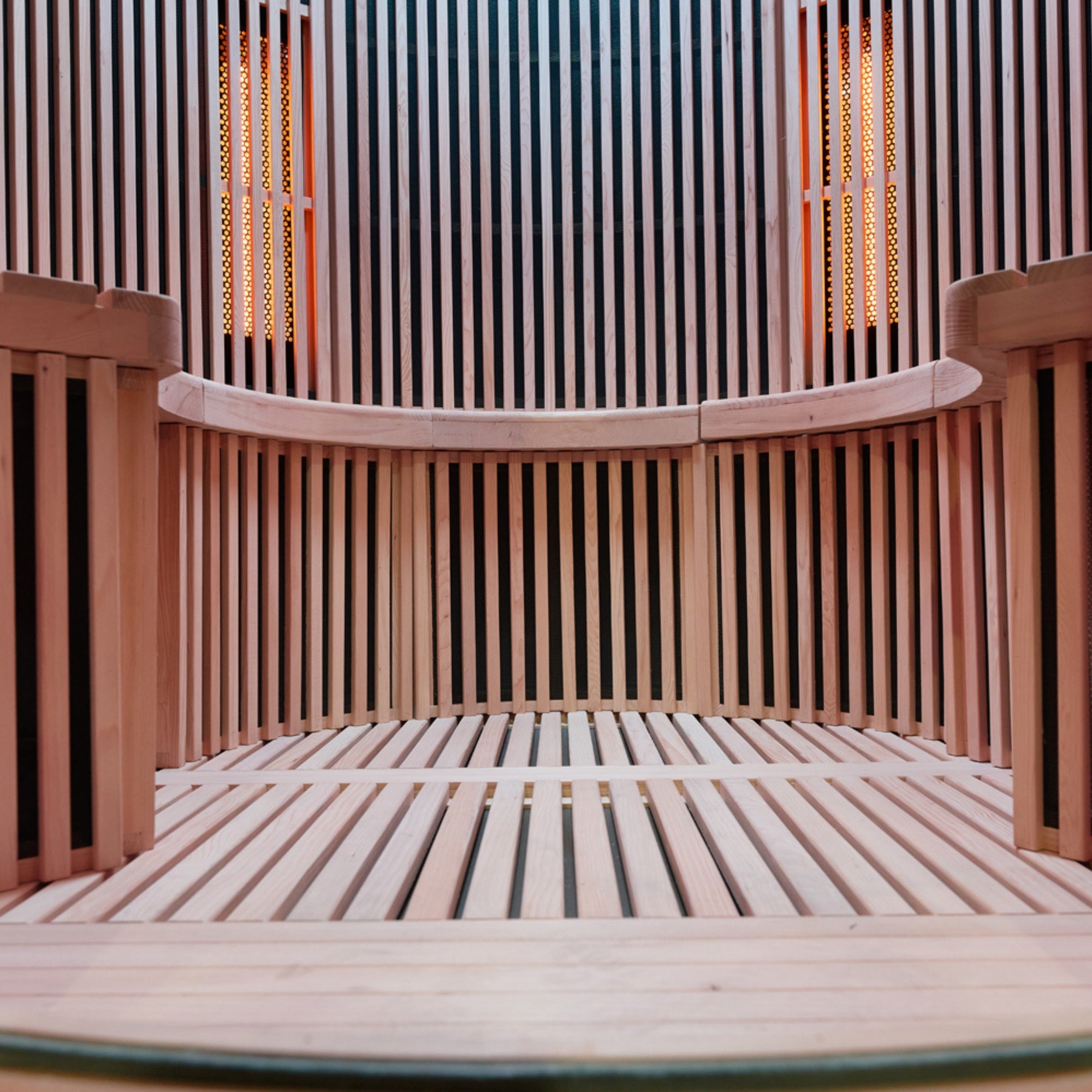 Infraroodsauna voor 4 personen - Holl's Moon - Natuurlijk hout