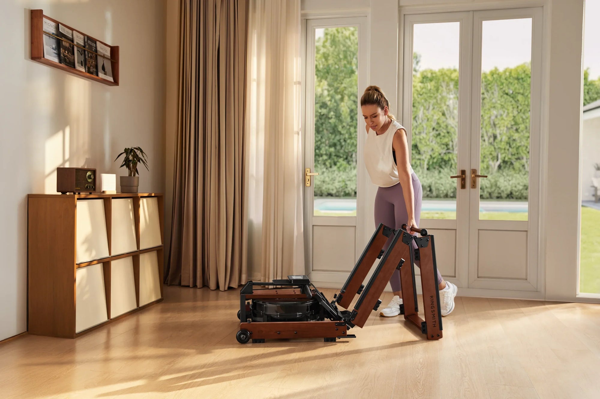 KingSmith WalkingPad WR3L waterroeier met tafelfunctie