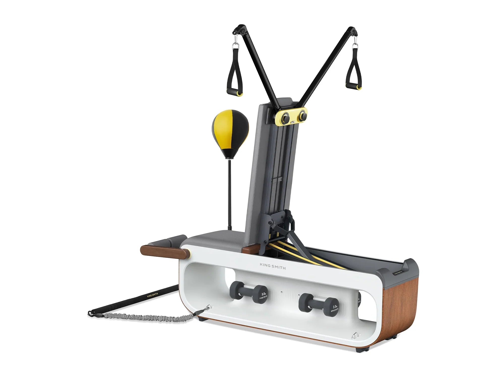 KingSmith WalkingPad multifunctionele trainingsbank met kabels