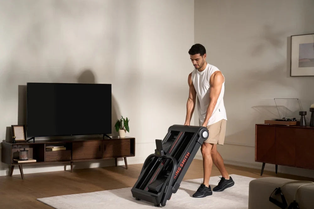 KingSmith WalkingPad StairGo inklapbare stepper met helling