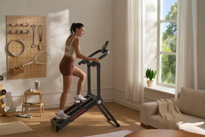 KingSmith WalkingPad StairGo inklapbare stepper met helling