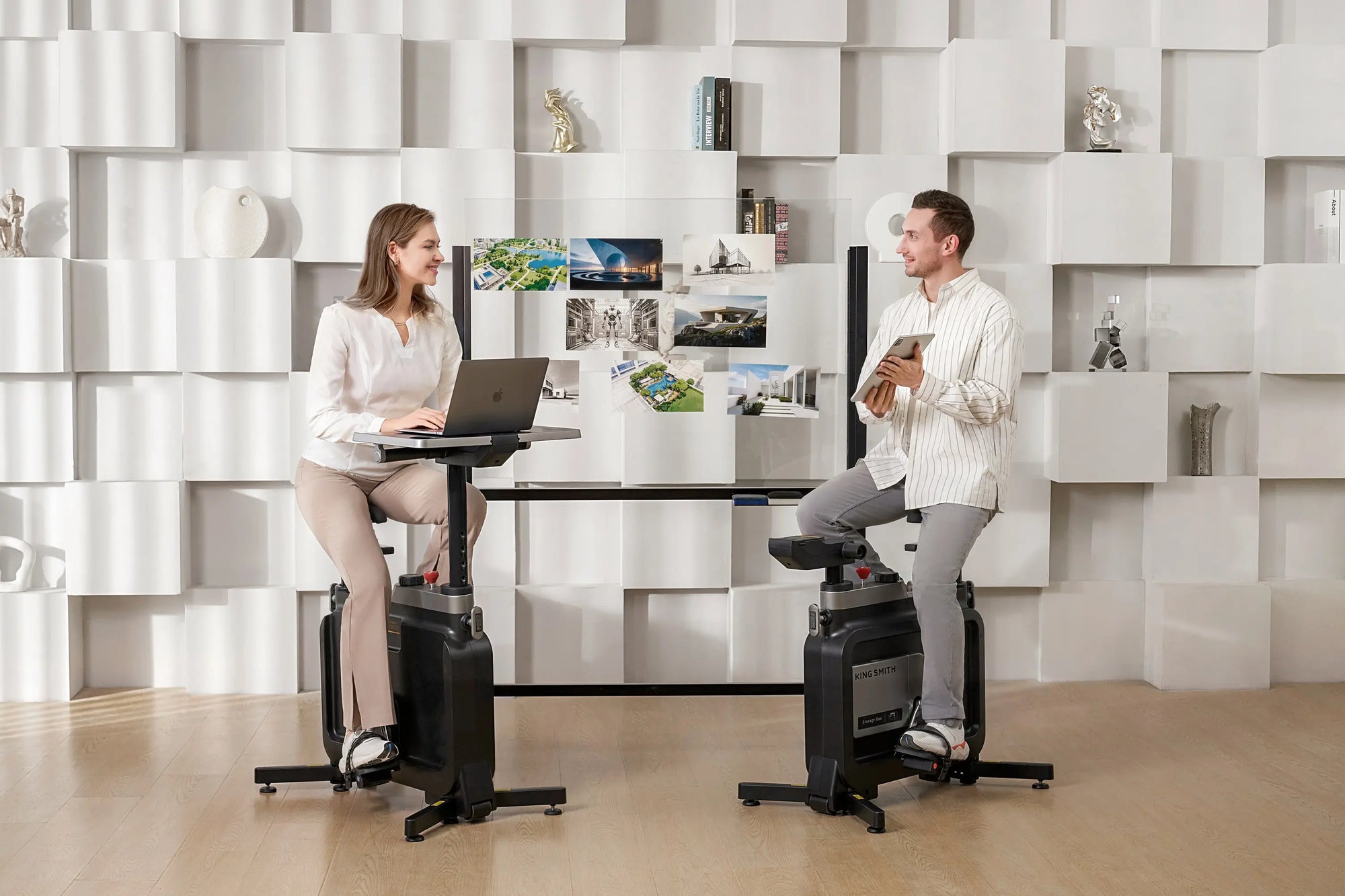KingSmith WalkingPad W1B bureaufiets voor actief werken