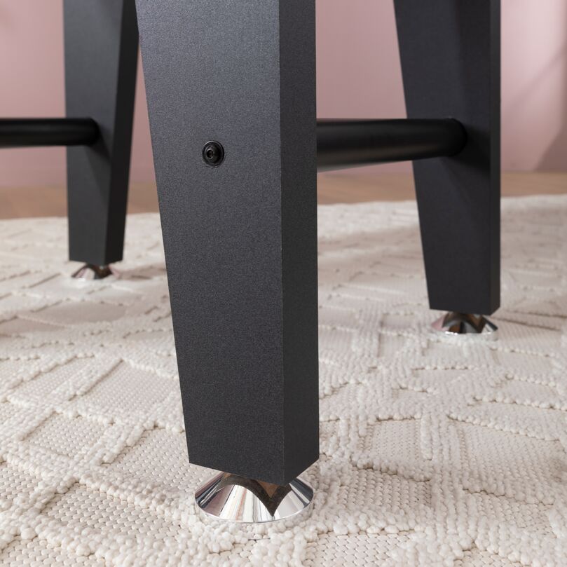 Kleine tafelvoetbaltafel - Bandito Bigfun Zwart - 76 x 62 x 84 cm