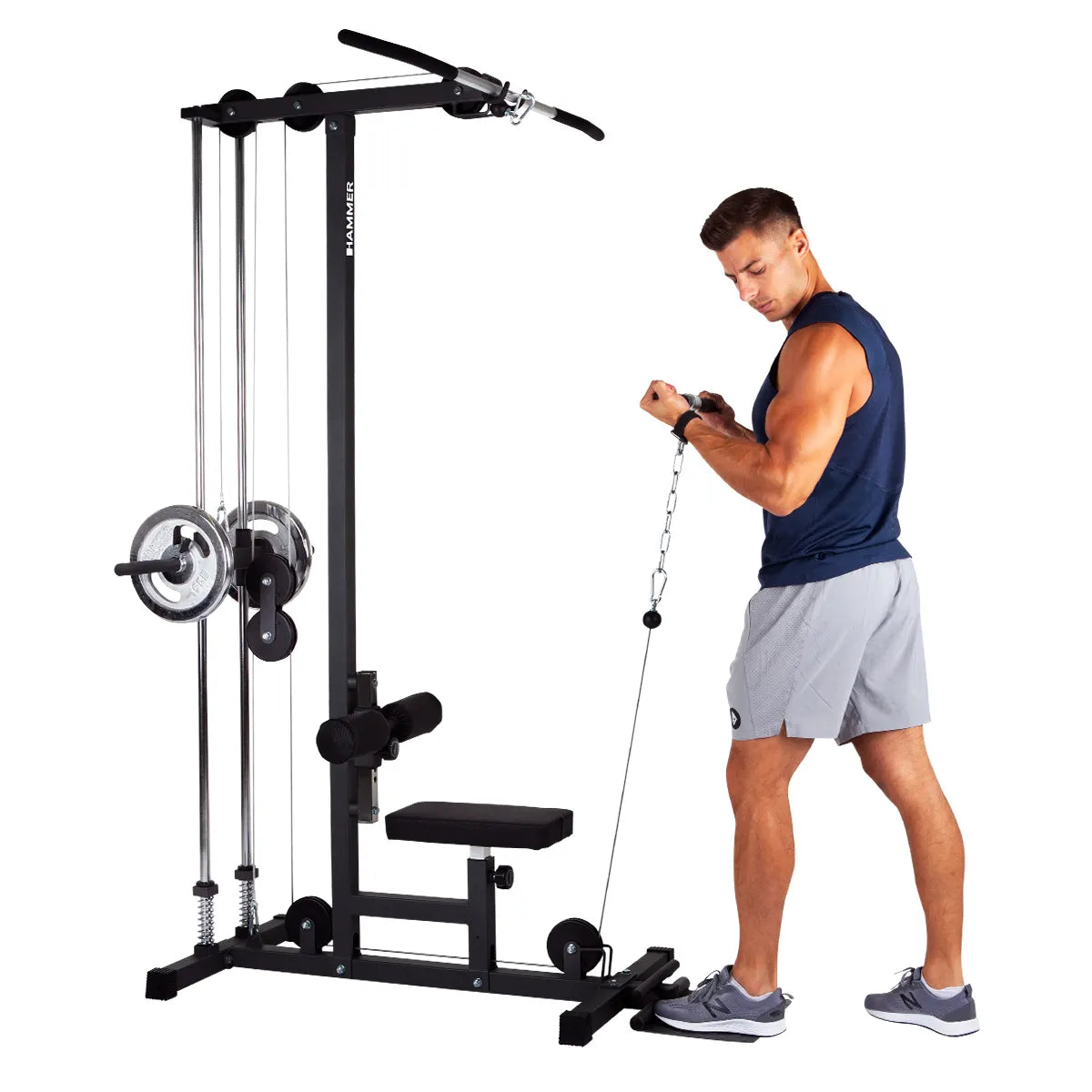 Lat Pulldown machine - Hammer Multi-Lat Tower