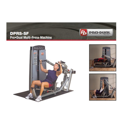 Multi-Press-Maschine (Stabgewichte) – Body-Solid Pro-Dual DPRS-SF