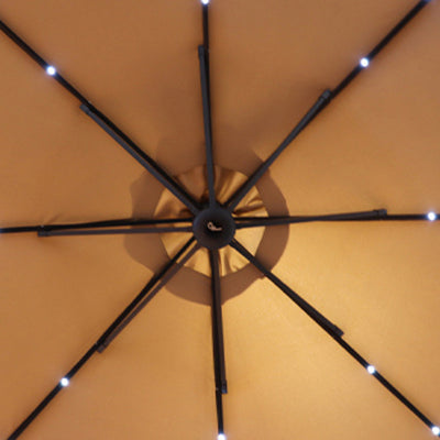 Netspa Jacuzzi / Spa Sonnenschirm - Ø 250 x H 250 cm, UV50+ Schutz, Stahlkonstruktion mit Epoxid-Schutzschicht &amp; LED-Beleuchtung