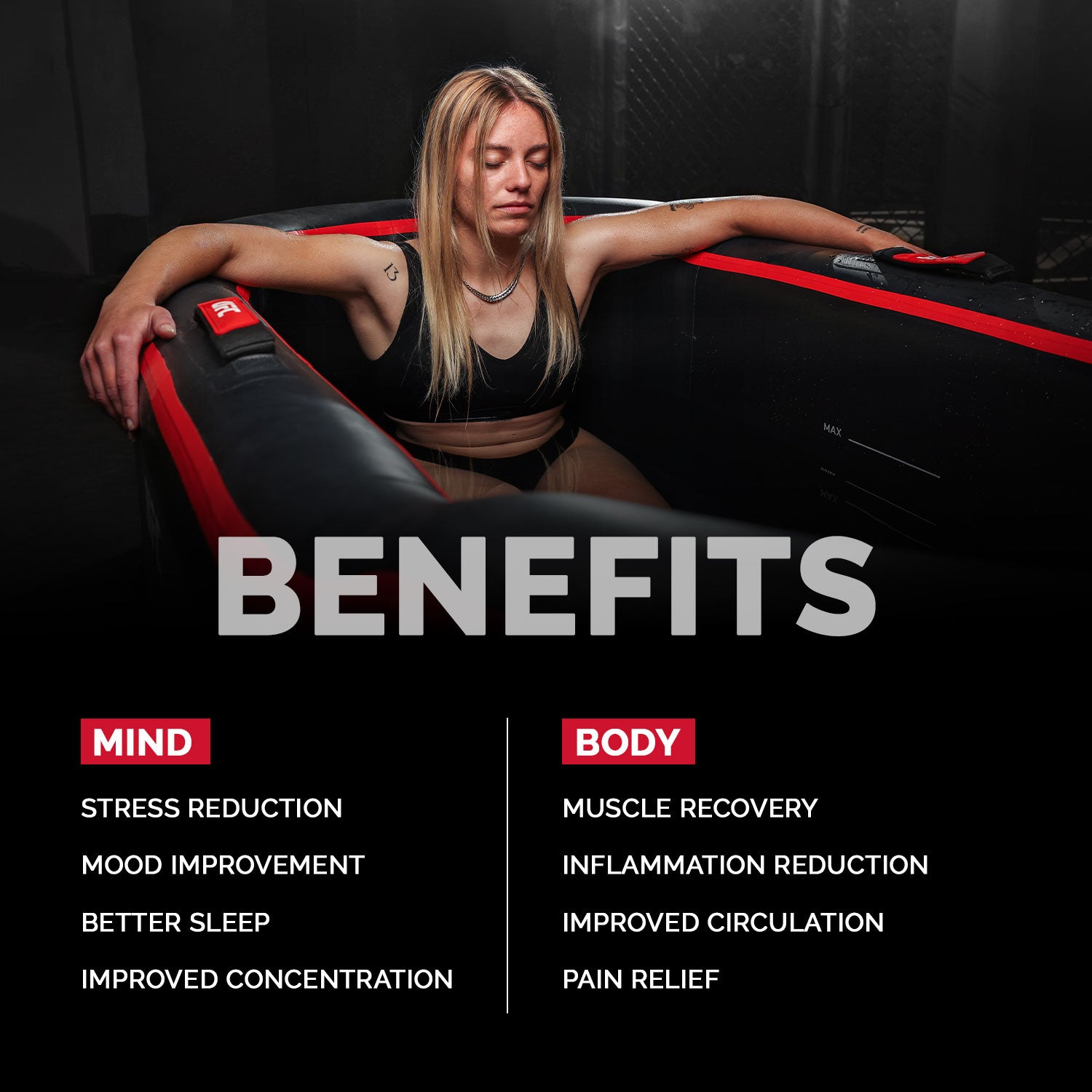 Netspa UFC Eisbad mit 5 kW Kühler (3-40°C)