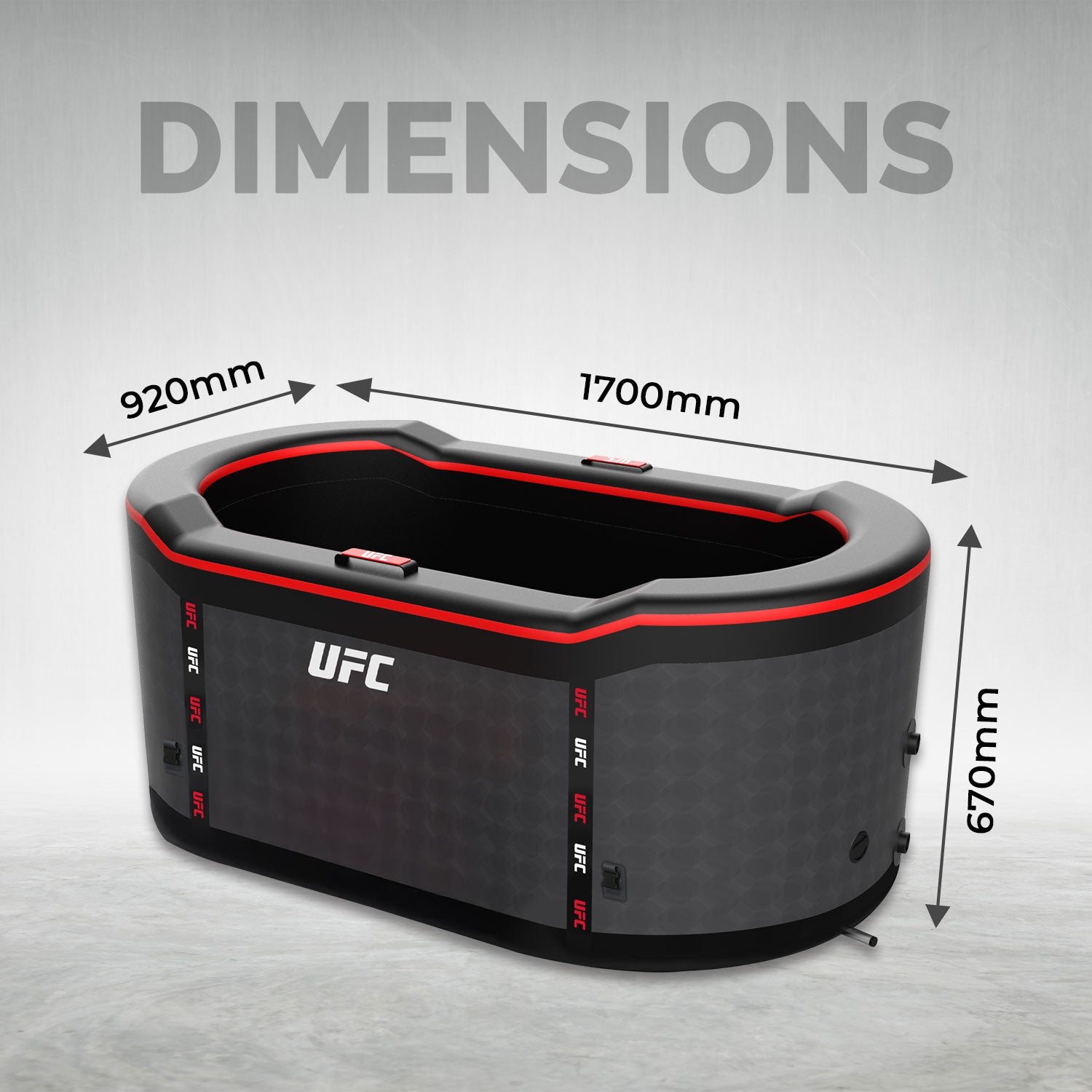 Netspa UFC Eisbad mit 5 kW Kühler (3-40°C)