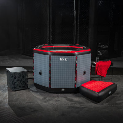 Netspa UFC Octagon ijsbad met 3 kW Poolex Spawer O'Spa chiller (3-40°C)